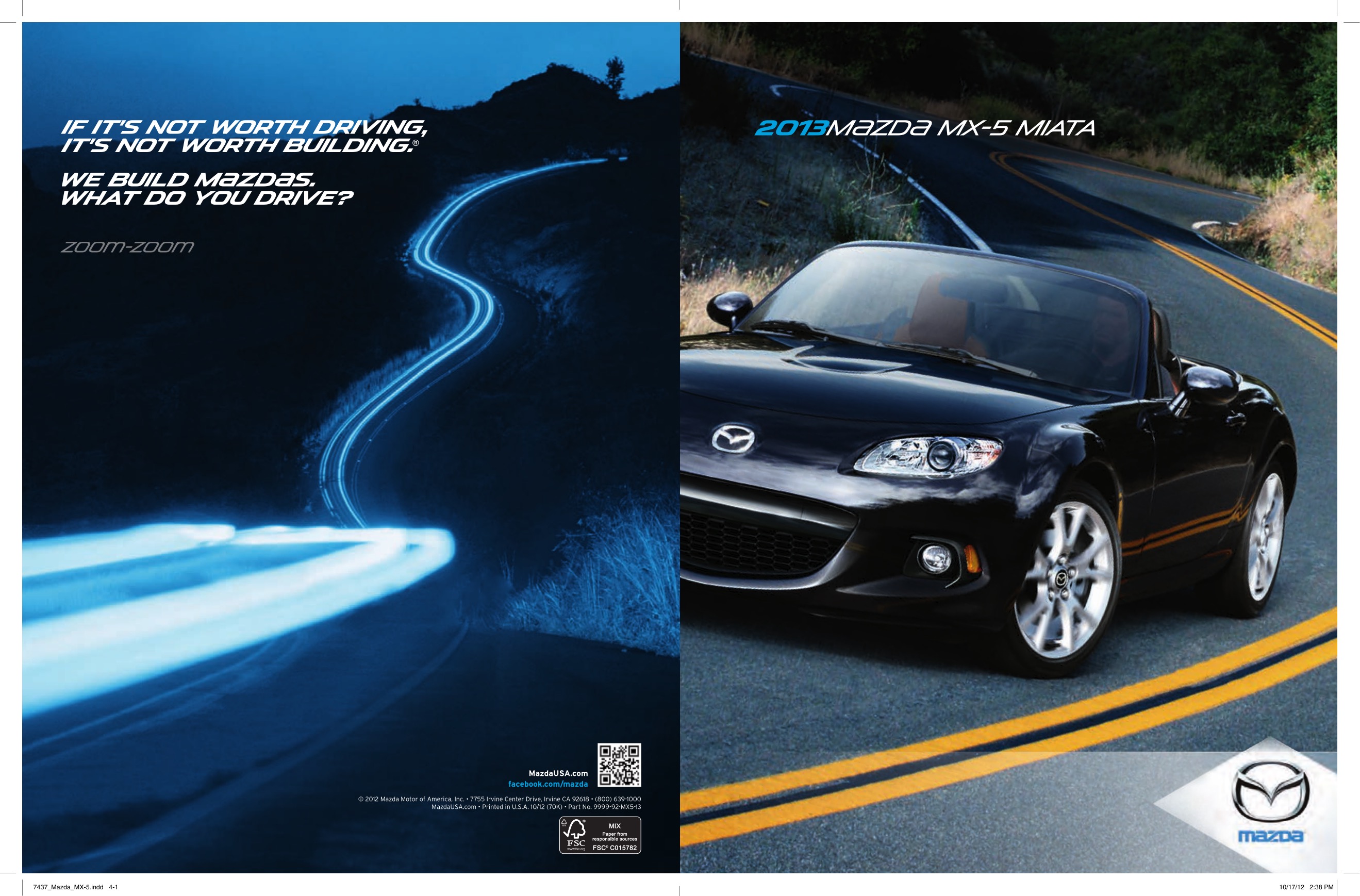 2013 Mazda MX-5 Brochure